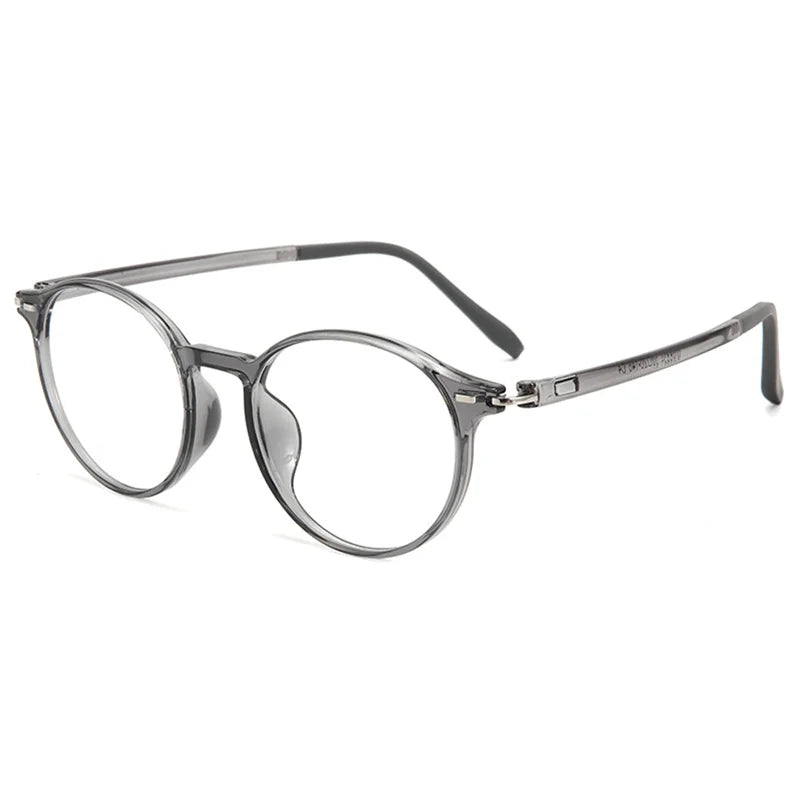 Kocolior Women's Full Rim Round Tr 90 Eyeglasses 46854