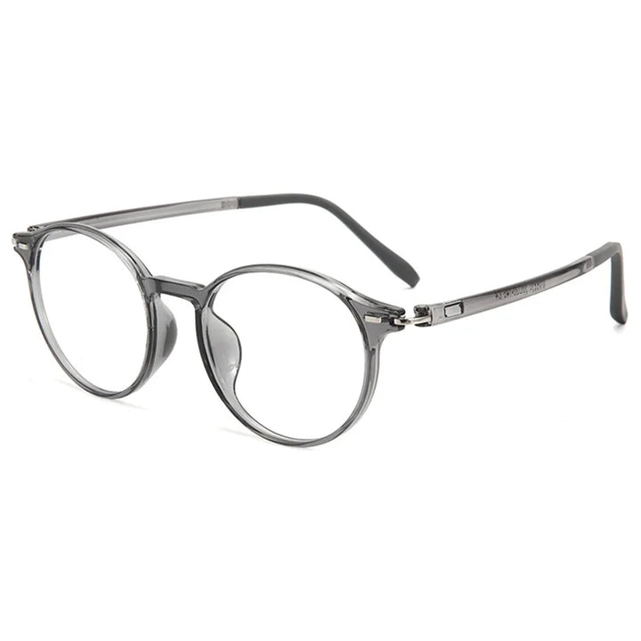 Kocolior Women's Full Rim Round Tr 90 Eyeglasses 46854