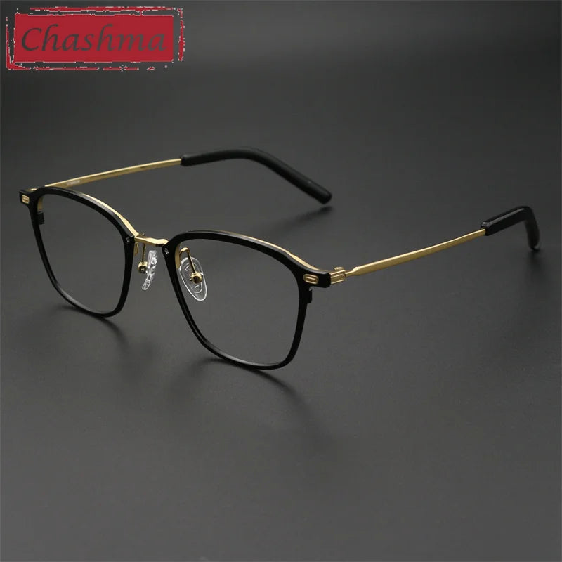 Chashma Women's Full Rim Square Titanium Eyeglasses 97214