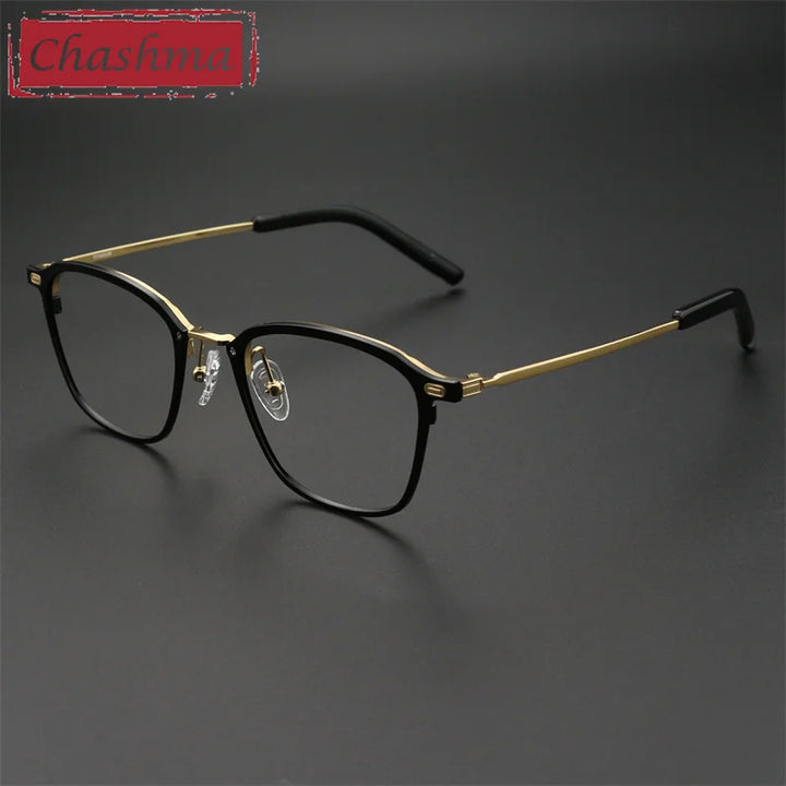 Chashma Women's Full Rim Square Titanium Eyeglasses 97214