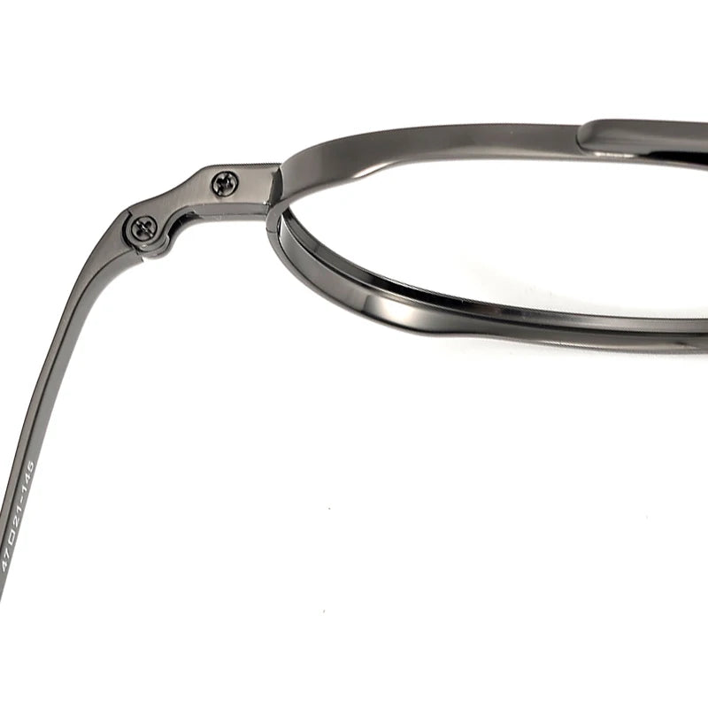 Muzz 9504 men's pure titanium prescription eyeglasses — view 9