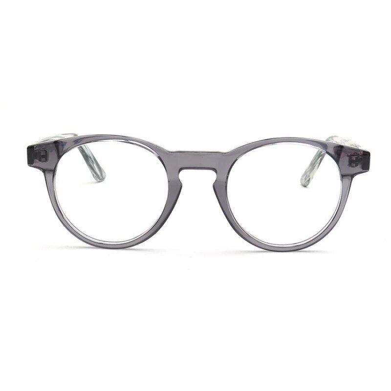 KatKani Unisex Full Rim Round Acetate Eyeglasses 209 Full Rim KatKani Eyeglasses   