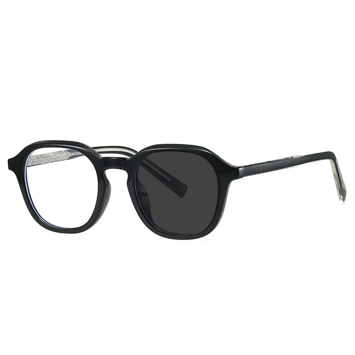 Kocolior Women's Full Rim Square Tr 90 Photochromic Reading Glasses 28027
