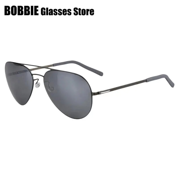 Bobbie 800116 Women’s Double Bridge Full Rim Oval Titanium Sunglasses FuzWeb