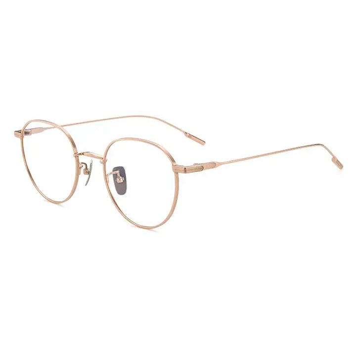 Bobbie Full Rim 808070 Women’s Titanium Polygon Frames — view 1 | Bobbie at FuzWeb