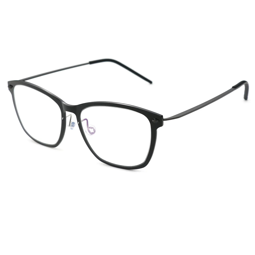 Bobbie Unisex Full Rim Square Acetate Eyeglasses 6525
