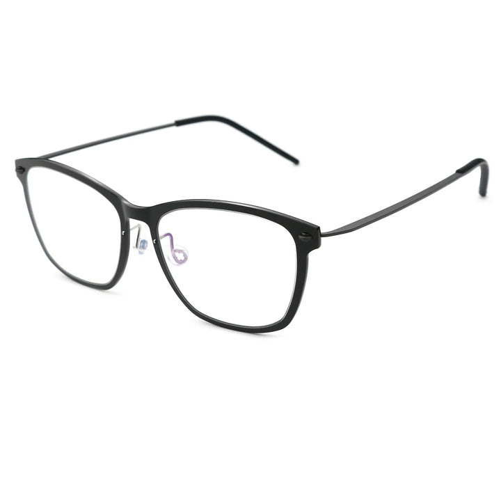 Bobbie Unisex Full Rim Square Acetate Eyeglasses 6525