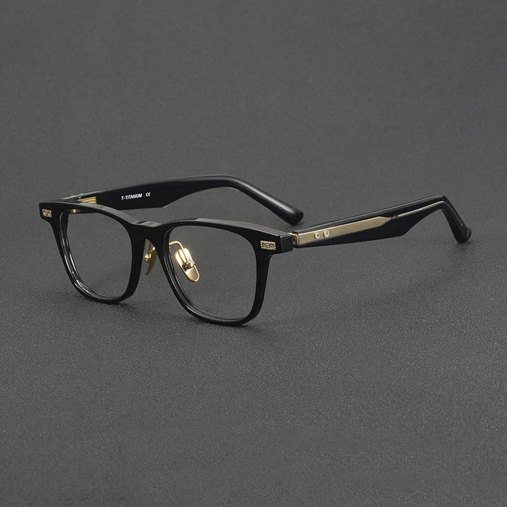 Blackmask Unisex Full Rim Square Acetate Eyeglasses BM-P752