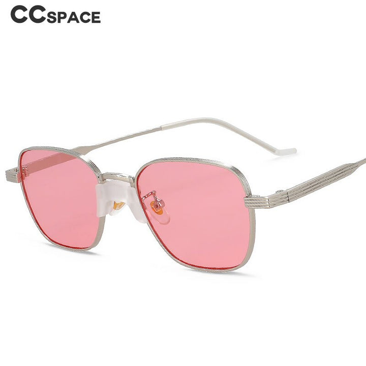 CCSpace Women's Full Rim Square Alloy UV400 Sunglasses 56003 Sunglasses CCspace Sunglasses   