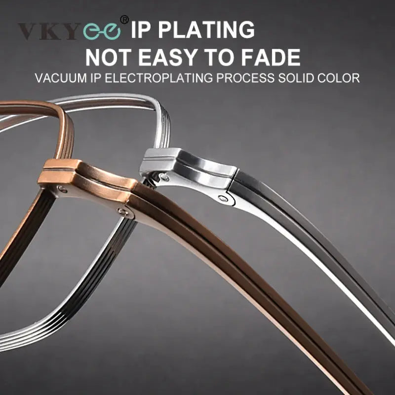 Vicky Men's Titanium Reading Glasses V6801 – FuzWeb