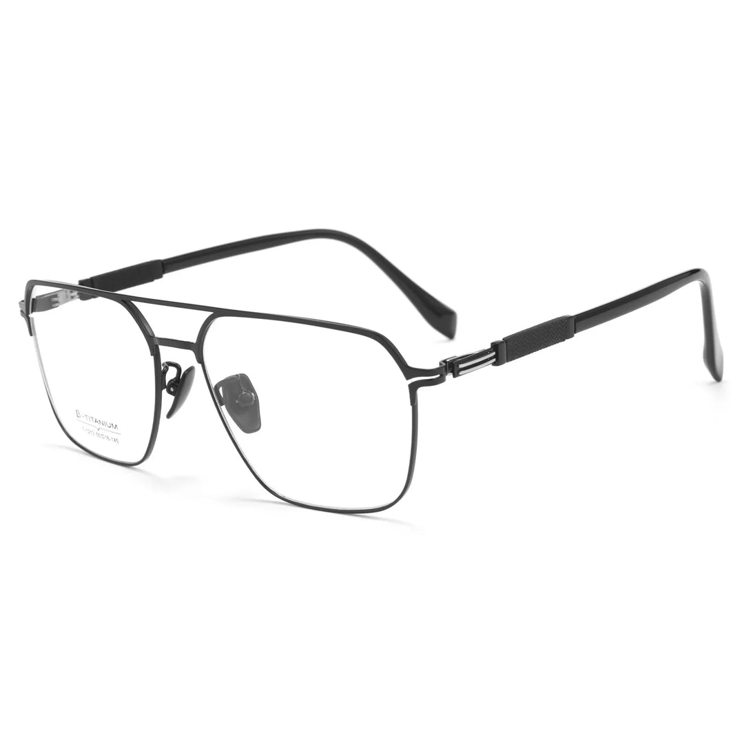 Bclear Men Full Rim Square Alloy Eyeglasses BSF-T1213X