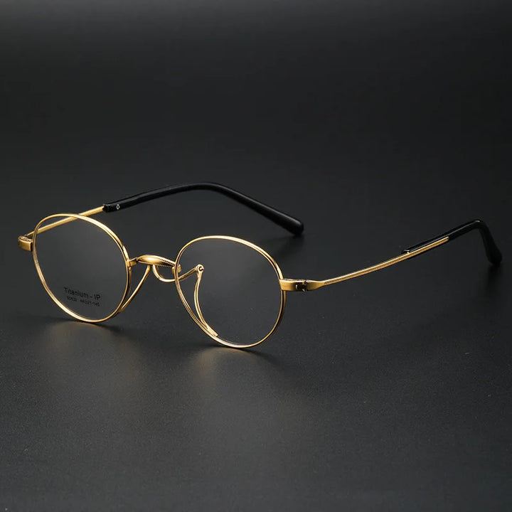 Aimee Women's Full Rim Small Frame Width Oval Titanium Eyeglasses 80832