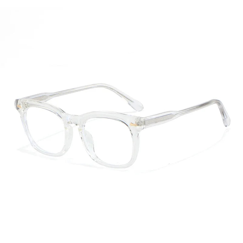 Xbora Women's Full Rim Oval Square Tr 90 Titanium Eyeglasses 70951