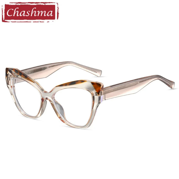 Chashma Ottica Women's Full Rim Cat Eye Tr 90 Acetate Eyeglasses 87288 Full Rim Chashma Ottica   