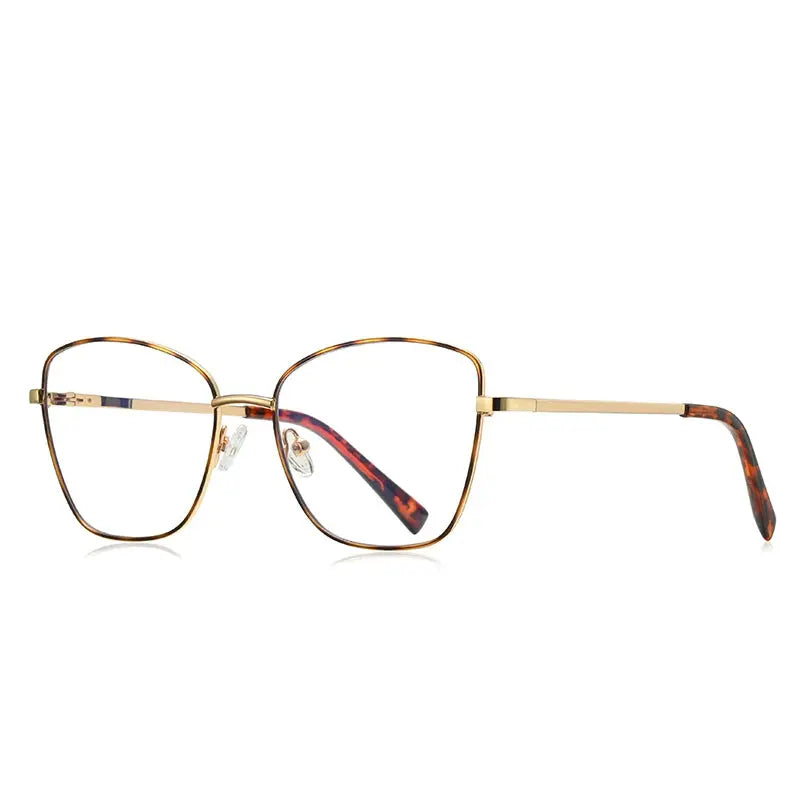 Vicky Unisex Full Rim TR90 and Titanium Square Reading Glasses 3087 — view 2 | Vicky at FuzWeb