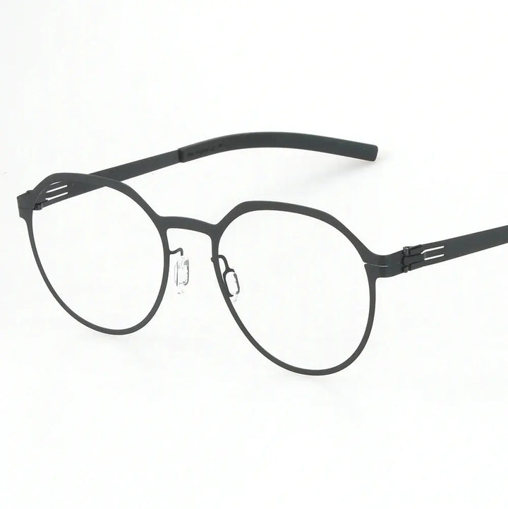 Bobbie 205245 Women’s 134mm Oval Full Rim Stainless Steel Frames FuzWeb