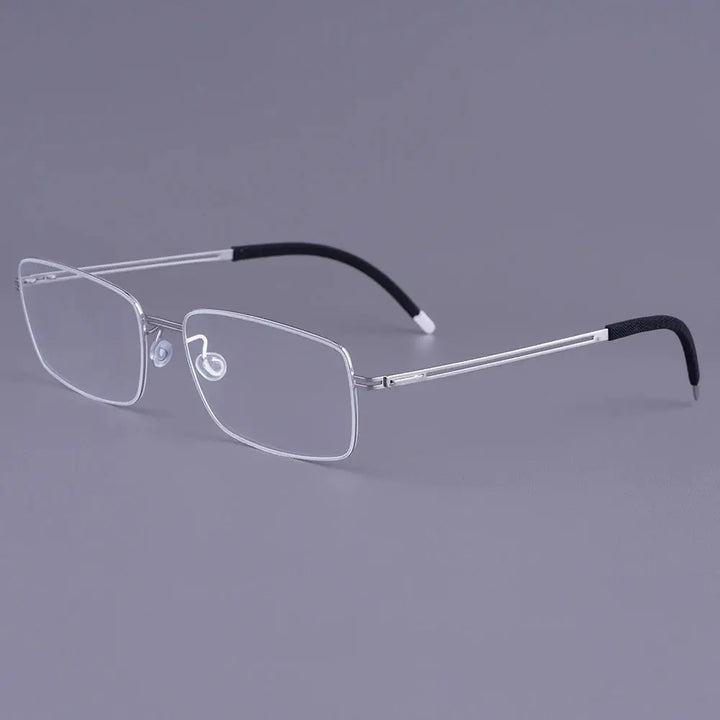 Bobbie 462512  Women’s Polygon Square Full Rim Titanium Frames FuzWeb