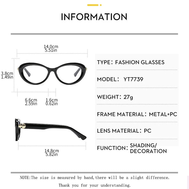 Kocolior Women's Full Rim Cat Eye Tr 90 Alloy Photochromic Reading Glasses 477139