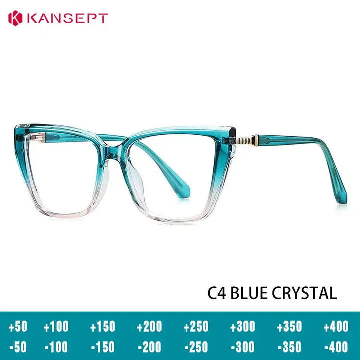 Kansept Unisex Full Rim Cat Eye Tr 90 Frames 250000 FuzWeb