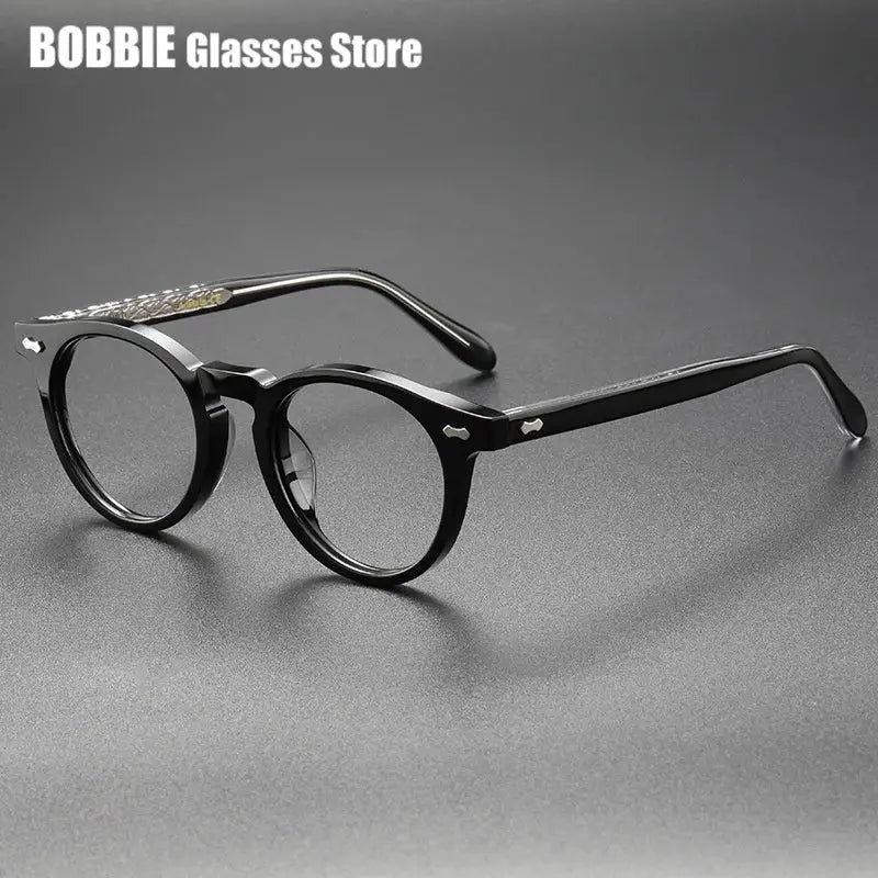 Bobbie 505000 Unisex 142mm Frames Full Rim Square Titanium Acetate FuzWeb