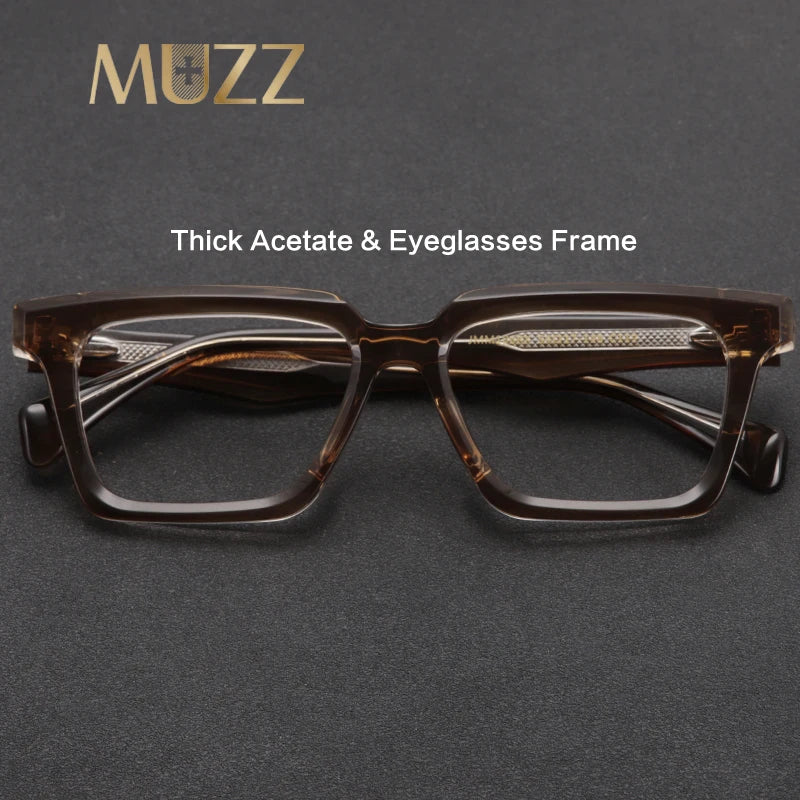Muzz JMM106rx unisex square acetate prescription eyeglasses