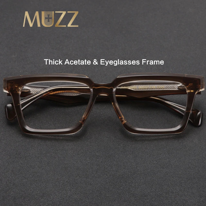 Muzz JMM106rx unisex square acetate prescription eyeglasses