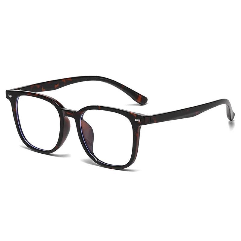 Zirosat Unisex Full Rim Round TR90 Prescription Eyeglasses 18131 - view 7