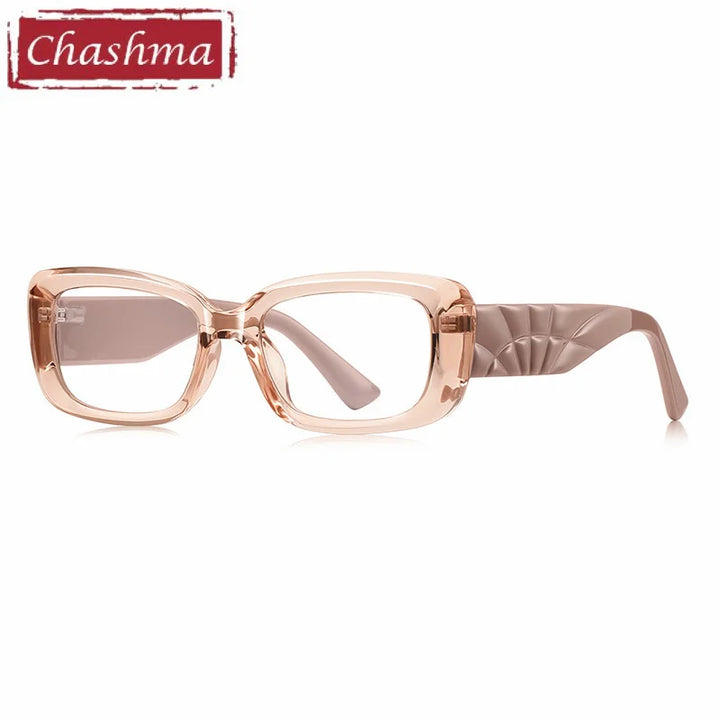 Chashma Ochki Unisex Full Rim Square Tr 90 Titanium Eyeglasses 882251