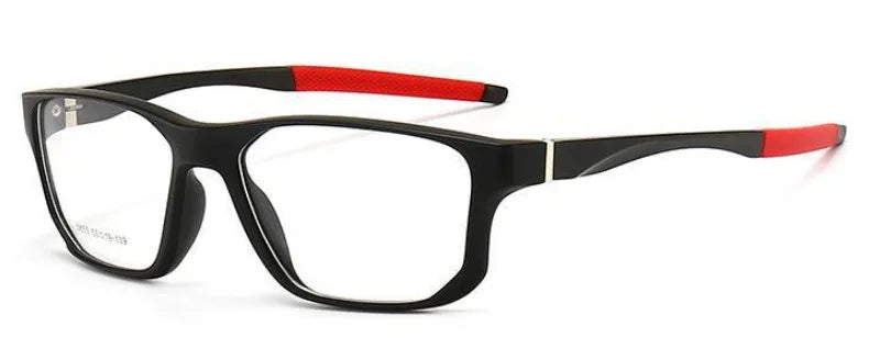 Muzz 58550 men's square sports TR-90 prescription eyeglasses — view 10