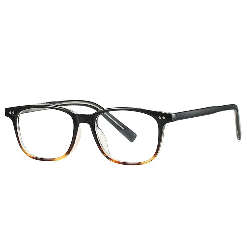 Kocolior Unisex Full Rim Square Tr 90 Photochromic Reading Glasses 28026