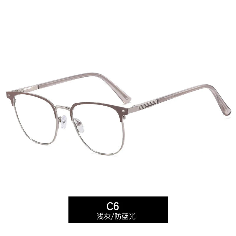 CCspace Women's Full Rim Square Tr 90 Alloy Reading Glasses 312847