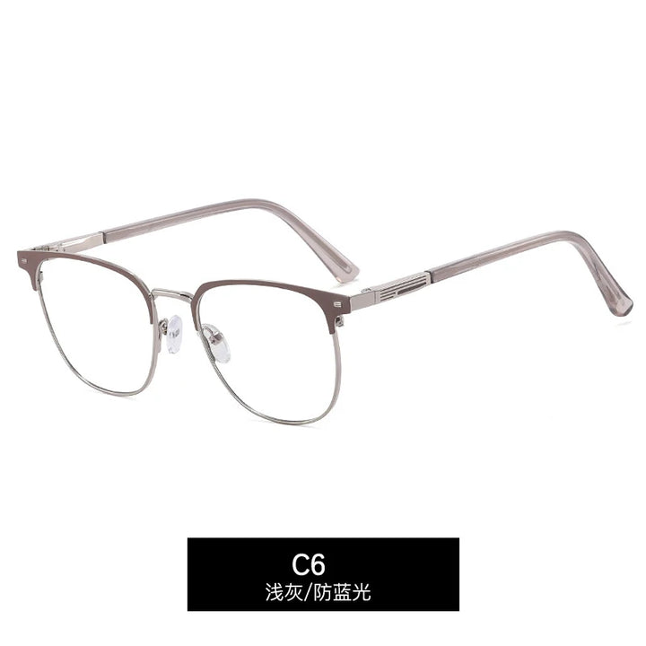CCspace Women's Full Rim Square Tr 90 Alloy Reading Glasses 312847