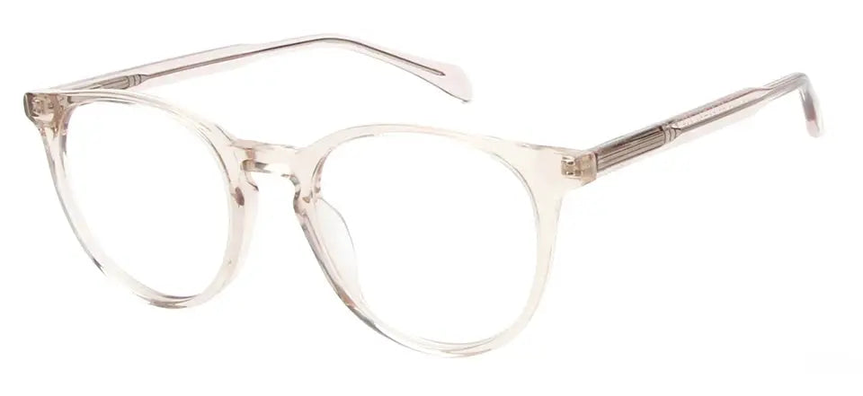 Esnbie 602217 Unisex Full Rim Oval Round Acetate Frames FuzWeb