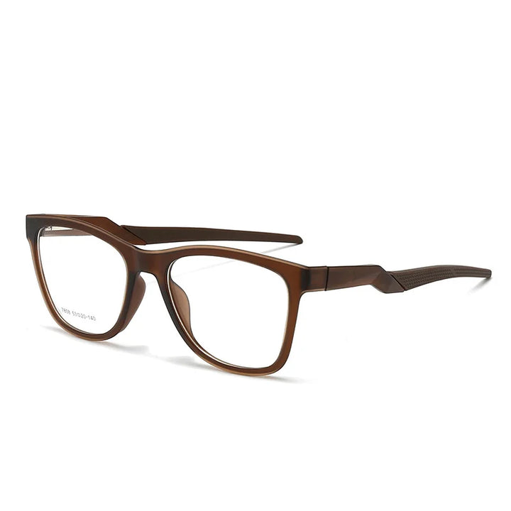 Muzz 78080 unisex square TR90 sports prescription eyeglasses — view 5
