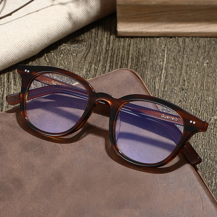 Blackmask Unisex Full Rim Square Acetate Eyeglasses BM-P042
