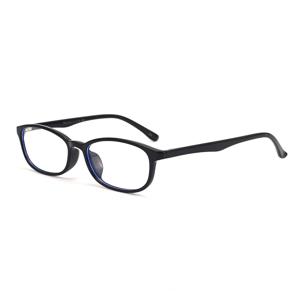 Cubojue Unisex Full Rim Rectangle Tr 90 Titanium Presbyopic Reading Glasses 9152 Reading Glasses Cubojue   