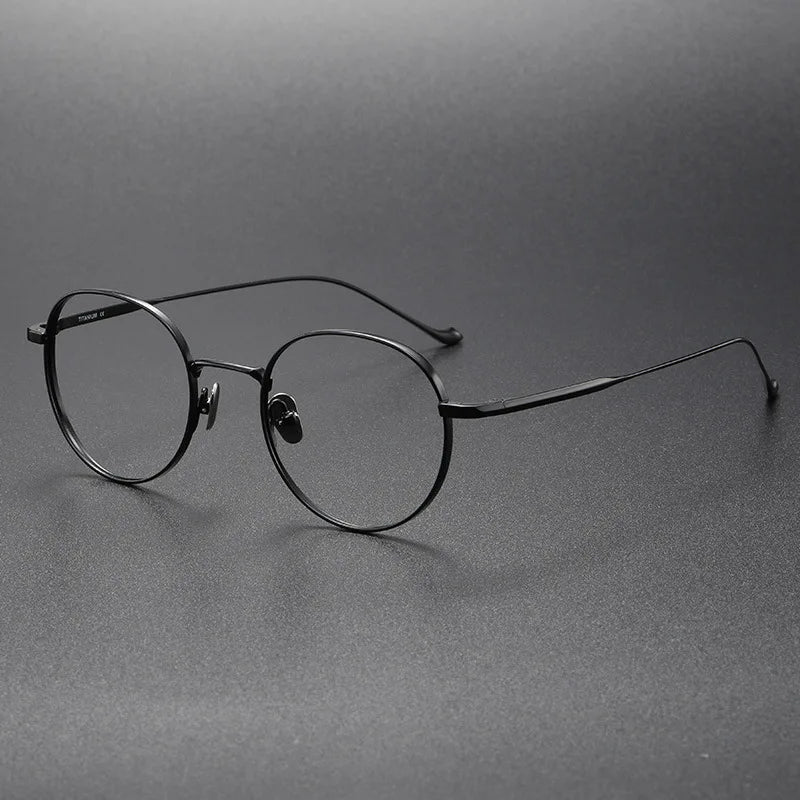 Bobbie Women's Full Rim Oval Round Titanium Eyeglasses 452048