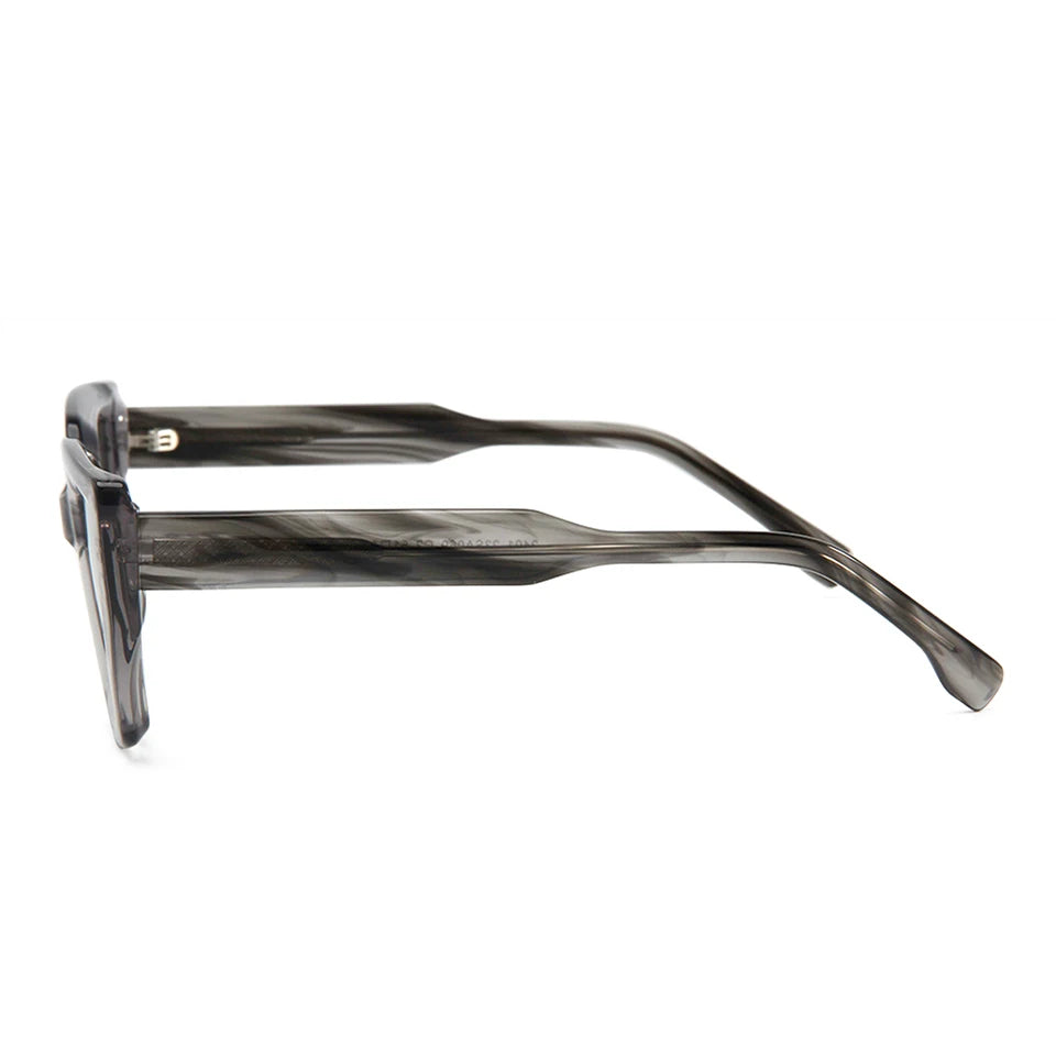 Esnbie Women Full Rim Cat Eye Acetate Polarized Sunglasses 23SA069-1
