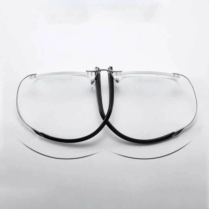 Hdcrafter Unisex Rimless Rectangle Screwless Titanium Eyeglasses 2952 Rimless Hdcrafter Eyeglasses   