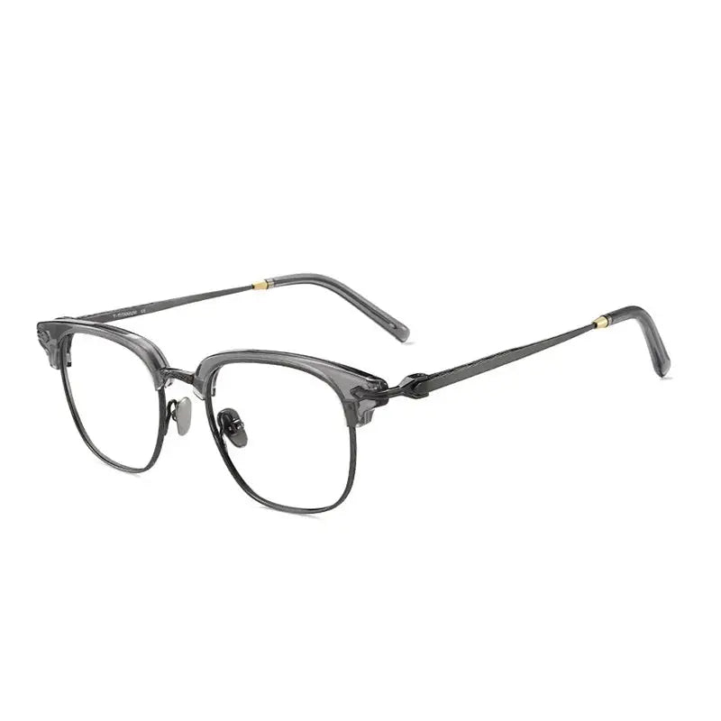 Bobbie 230600 Full Rim Unisex Square 141mm Titanium Frames FuzWeb
