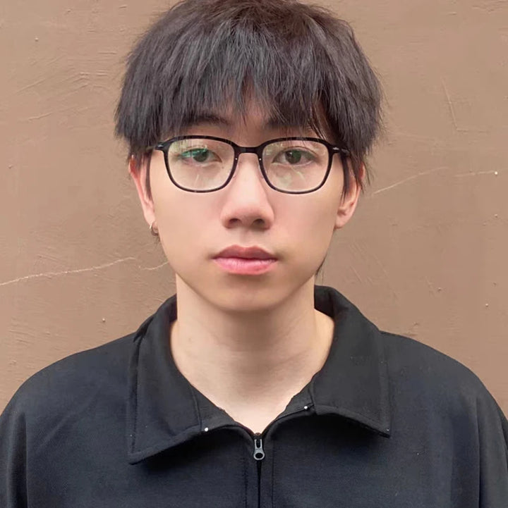 Bobbie Unisex Full Rim Square Acetate Eyeglasses 65-Series