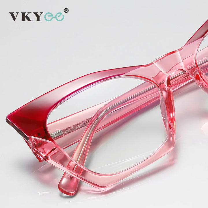 Vicky Unisex Full Rim Tr 90 Titanium Cat Eye Reading Glasses 2158 Reading Glasses Vicky   