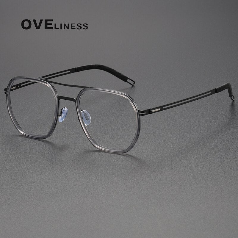 Upgrade Your Eyewear Game with Oveliness Titanium Eyeglasses – FuzWeb