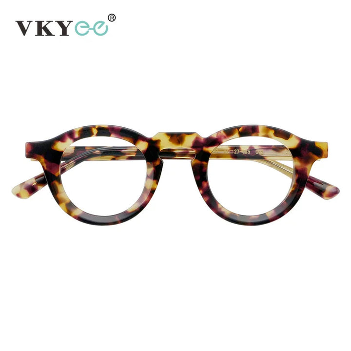 Vicky Women's Full Rim Round Acetate Reading Glasses 623107