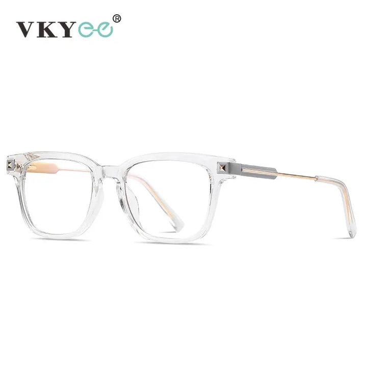 Vicky Women's Full Rim Square Tr 90 Alloy Reading Glasses 2068 Reading Glasses Vicky   