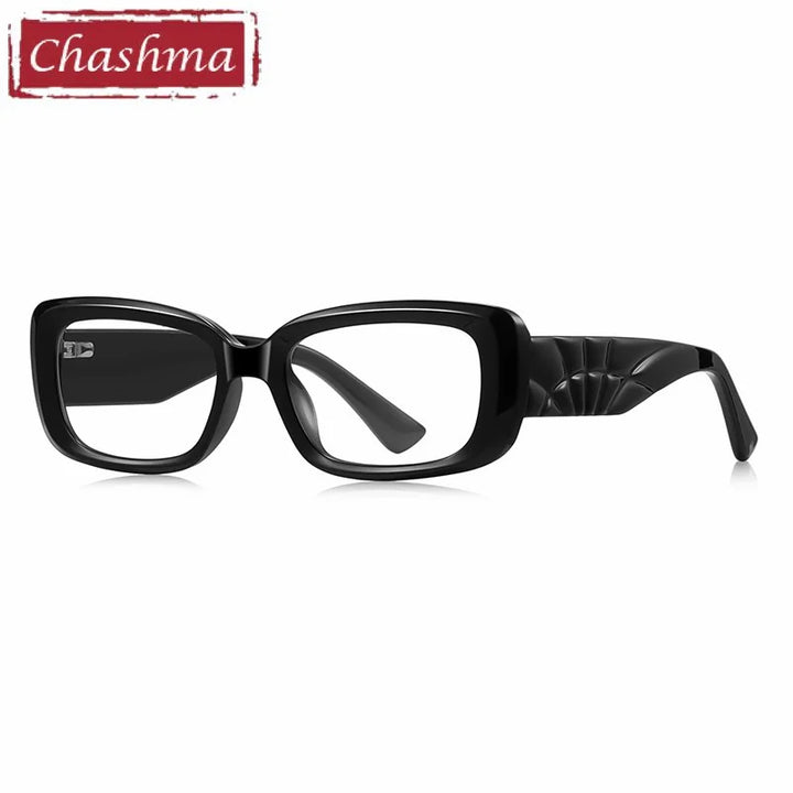 Chashma Ochki Unisex Full Rim Square Tr 90 Titanium Eyeglasses 882251