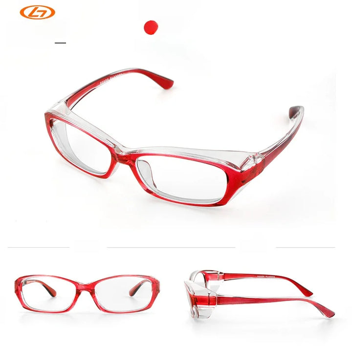 Momoja Unisex Full Rim Oval Goggle Style Tr 90 Sport Eyeglasses G7101