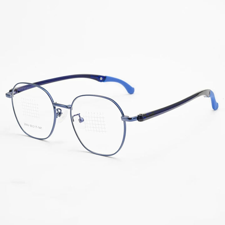 Yimaruili Unisex Full Rim Polygonal TR-90 Eyeglasses 2909ET — view 6 | Yimaruili at FuzWeb