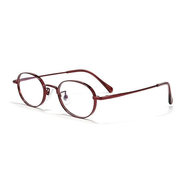 Kocolior Women's Full Rim Round Titanium Eyeglasses 45480