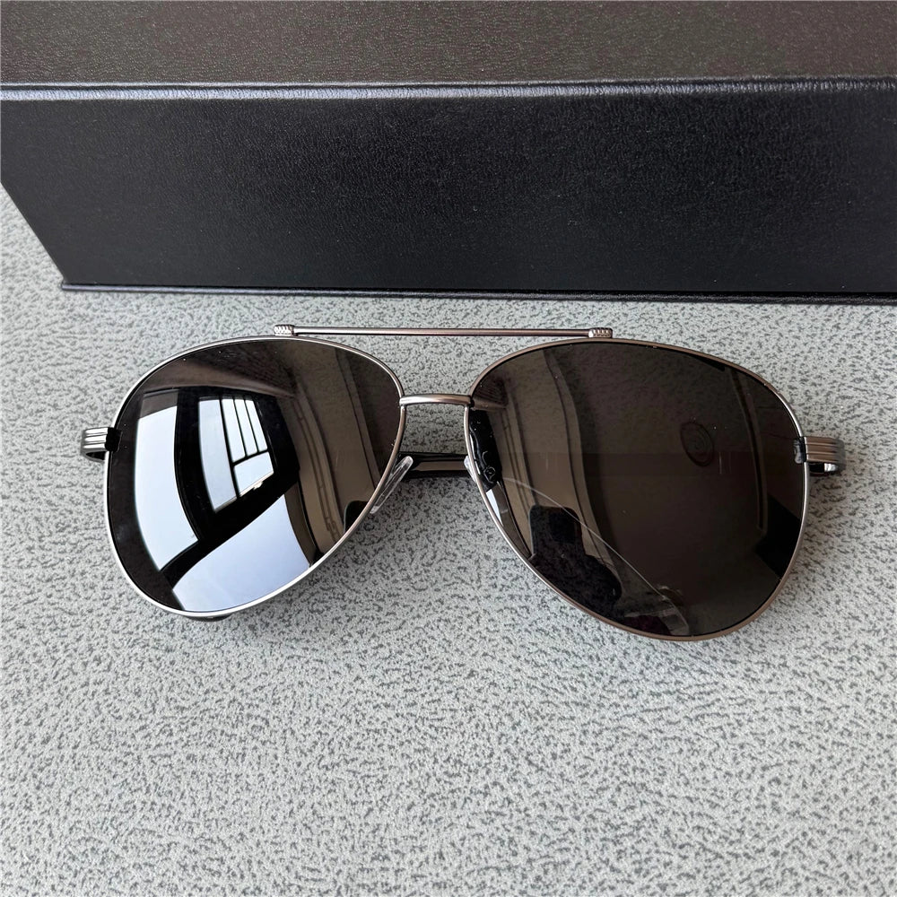 Cubojue Unisex Full Rim Oversized Oval Alloy Sunglasses 70167